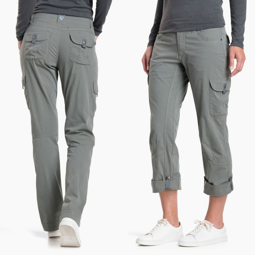 Kuhl Women's Olive Green Cargo Capri Pants